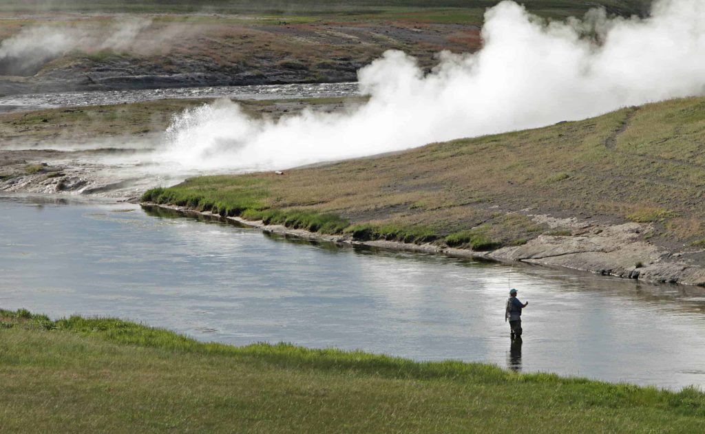 Fishing in Yellowstone