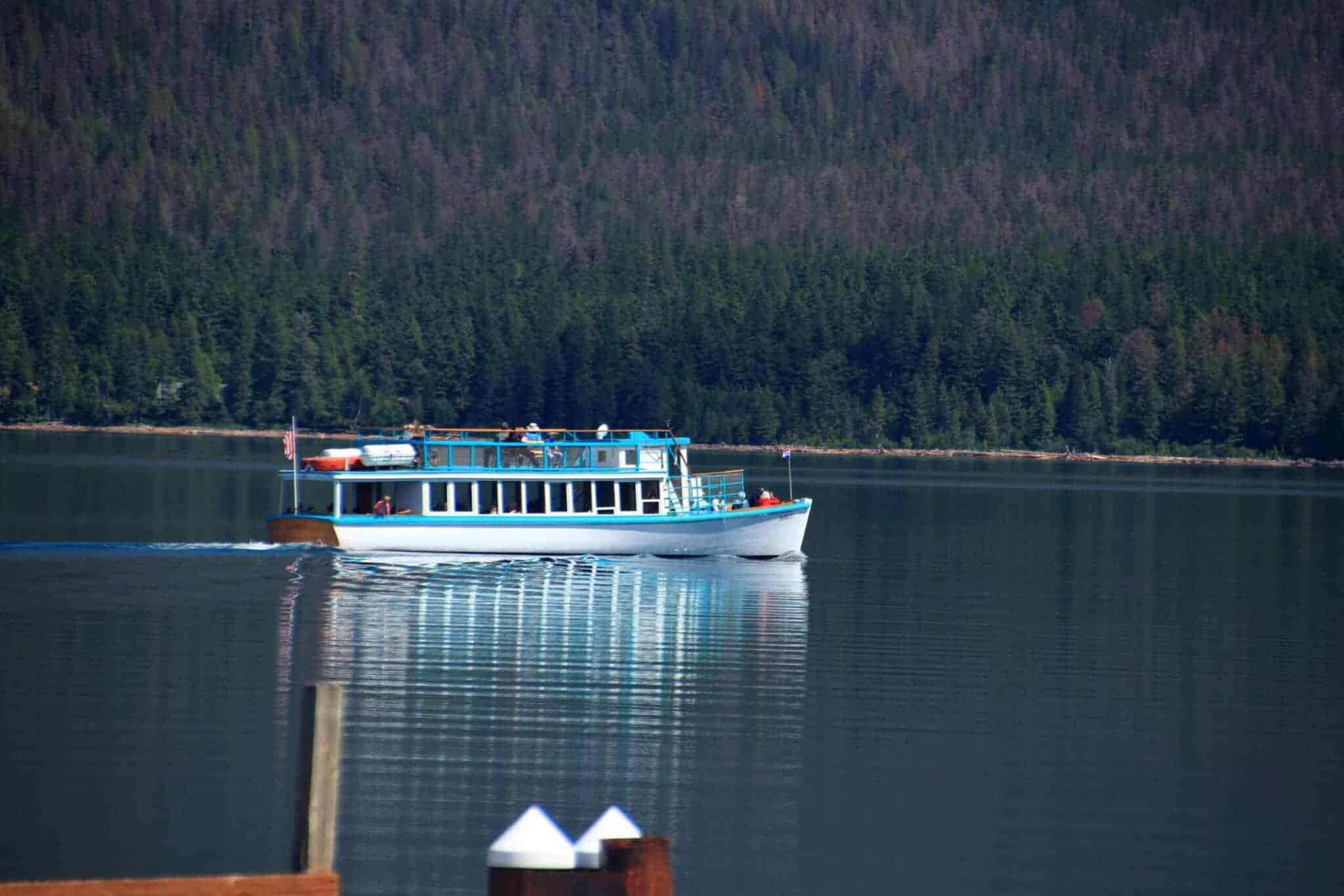 Lake McDonald Boat tour taken by Bob Mandell