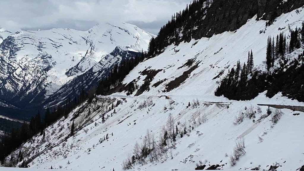 Winter in Glacier National Park 