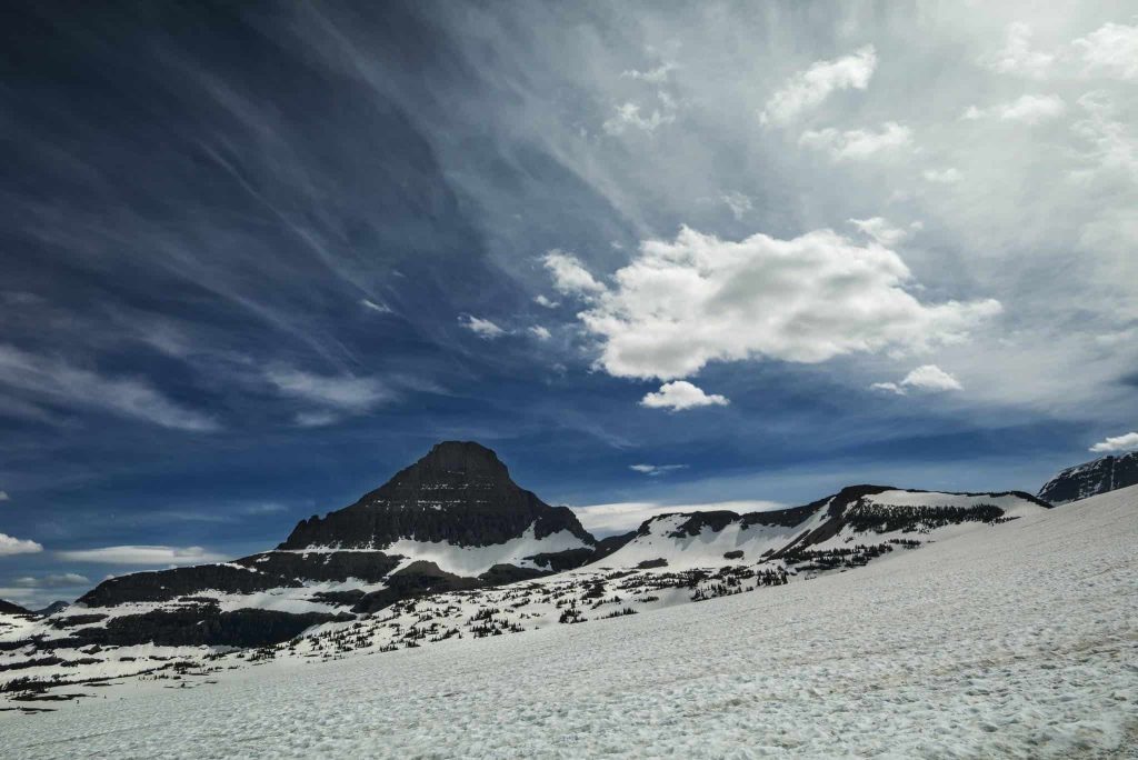 Winter in Glacier National Park 