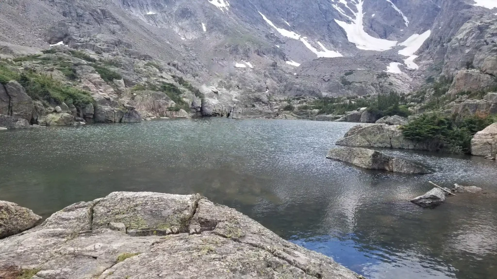 Sky Pond in Rocky Mountain National Park