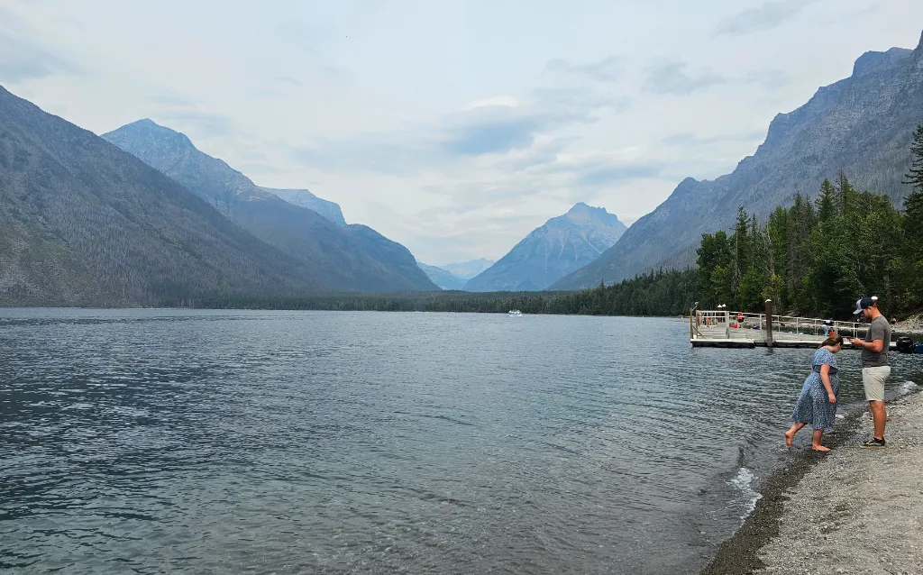 Lake McDonald from the lodges beach