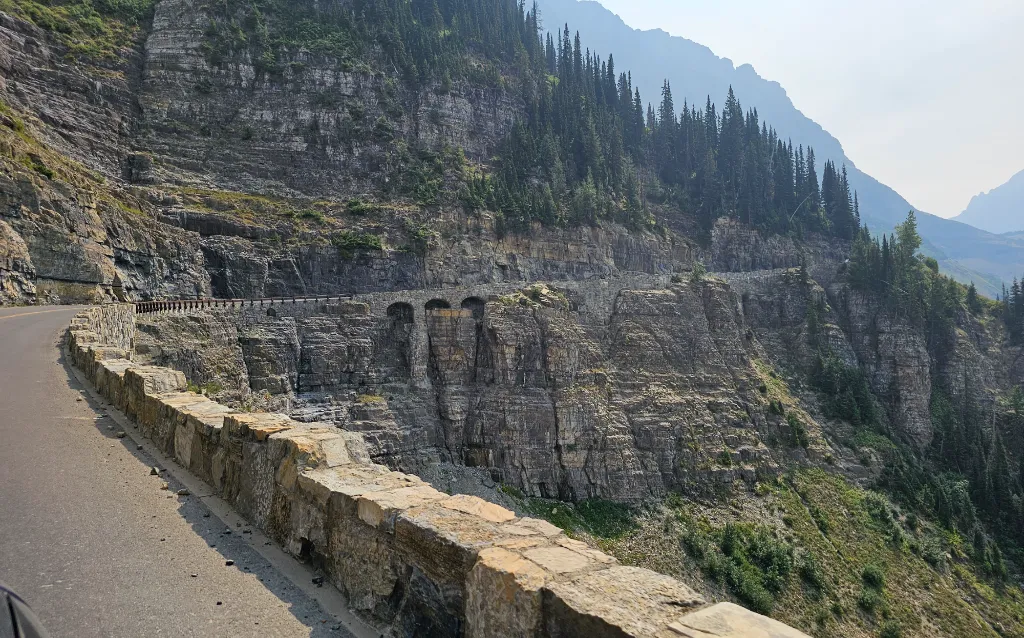 Going to the sun road is the best Things to do In Glacier National Park