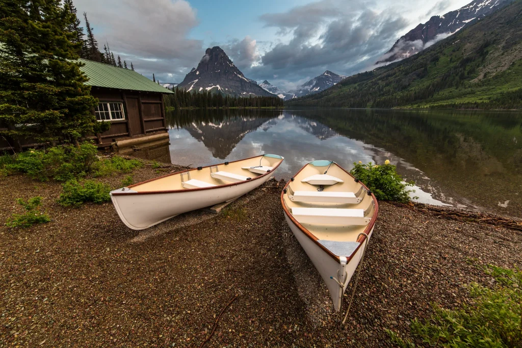 Two Medicine Lake Kayaking