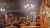 Rustic saloon-style restaurant interior in Yellowstone National Park, featuring wooden booths, Wyoming decor, and mounted wildlife accents.