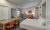Guest suite interior in Yellowstone National Park, located near West Yellowstone lodging area.