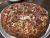 Hot, cheesy pepperoni and sausage pizza served at a Yellowstone National Park restaurant.
