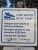 Hebgen Lake boat ramp sign at Kirkwood Marina on the north shore in Yellowstone National Park.
