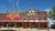 Gift shop storefront at Badlands National Park with a rustic wood facade and red awning.