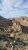 West Entrance rock formations at Big Bend National Park, with jagged sandstone spires lining the trail.