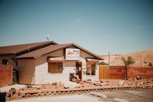 Whispering Sands Motel sits near Capitol Reef National Park, a small lodging along the park's scenic highway.