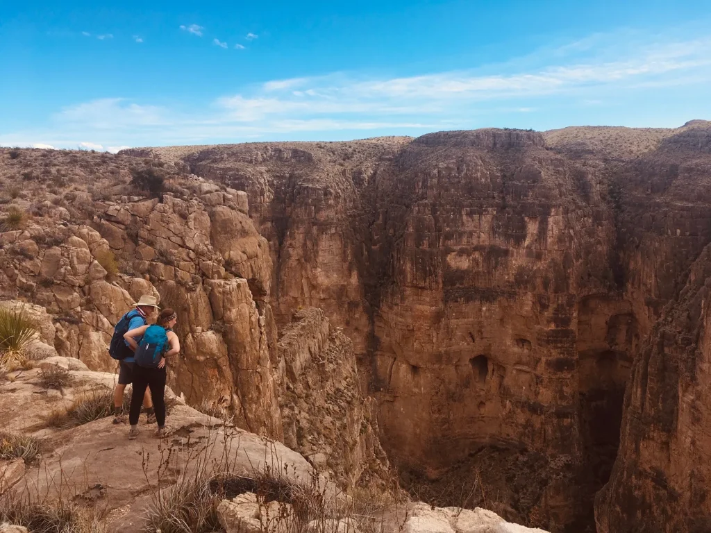 Mariscal Canyon Rim Trail