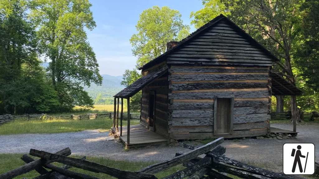 Walk to John Oliver Cabin