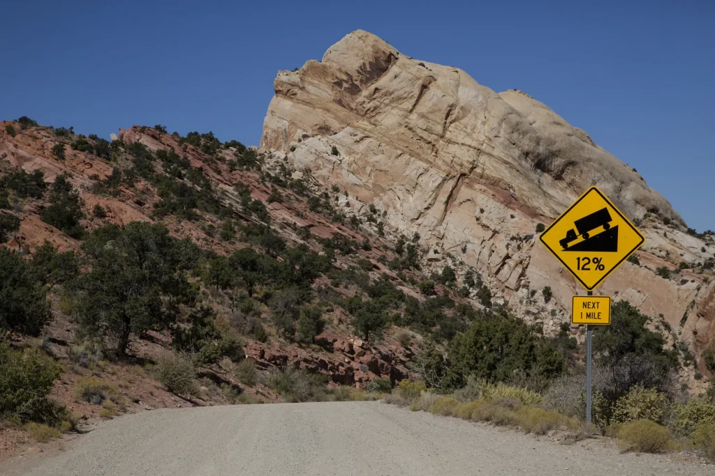 Driving the Burr Trail