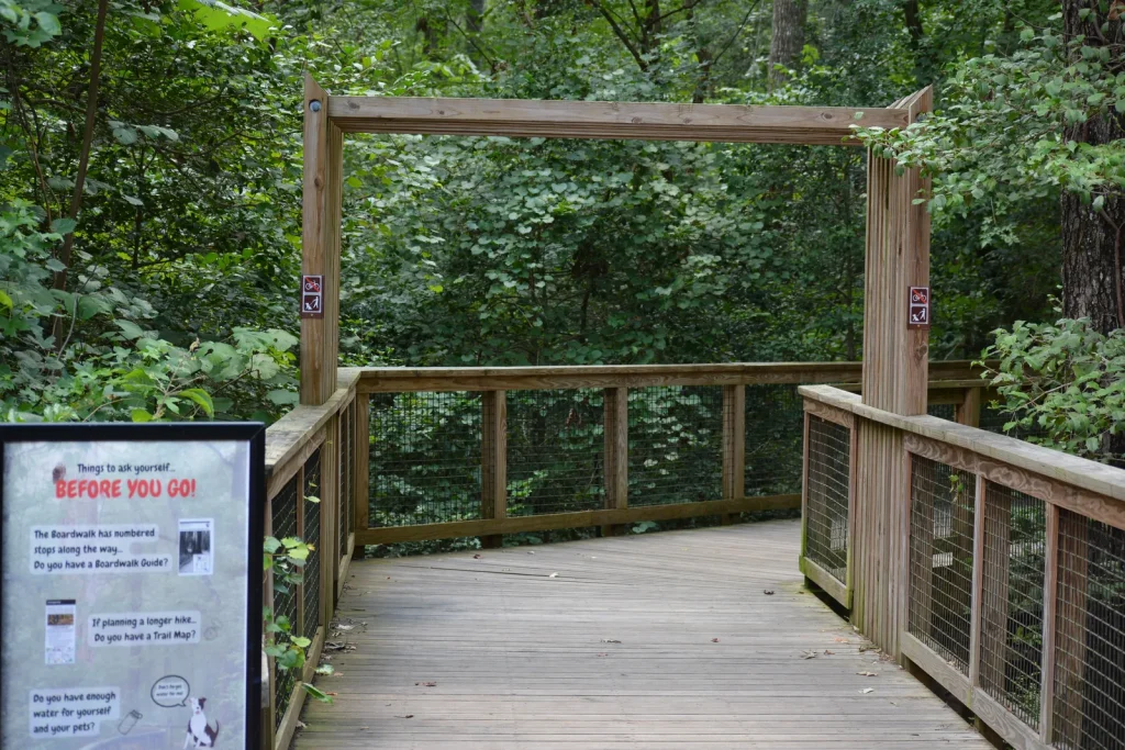 Start of the Boardwalk