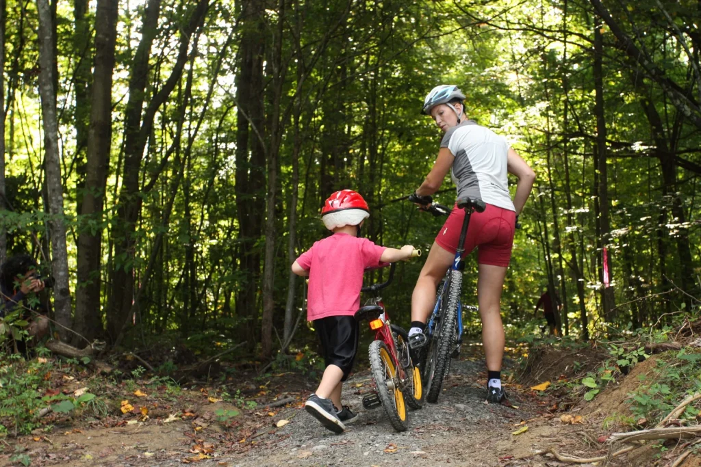 Bicycling at New River Gorge