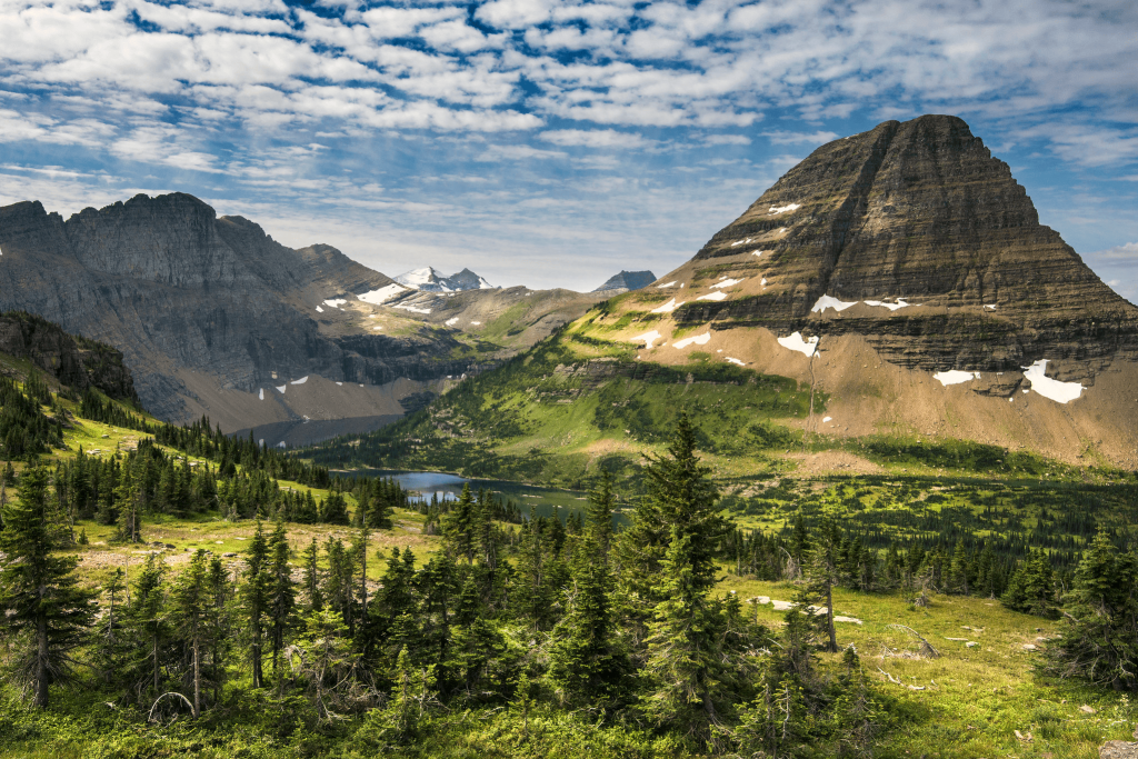 Hidden Lake After Hike from Logan PAss