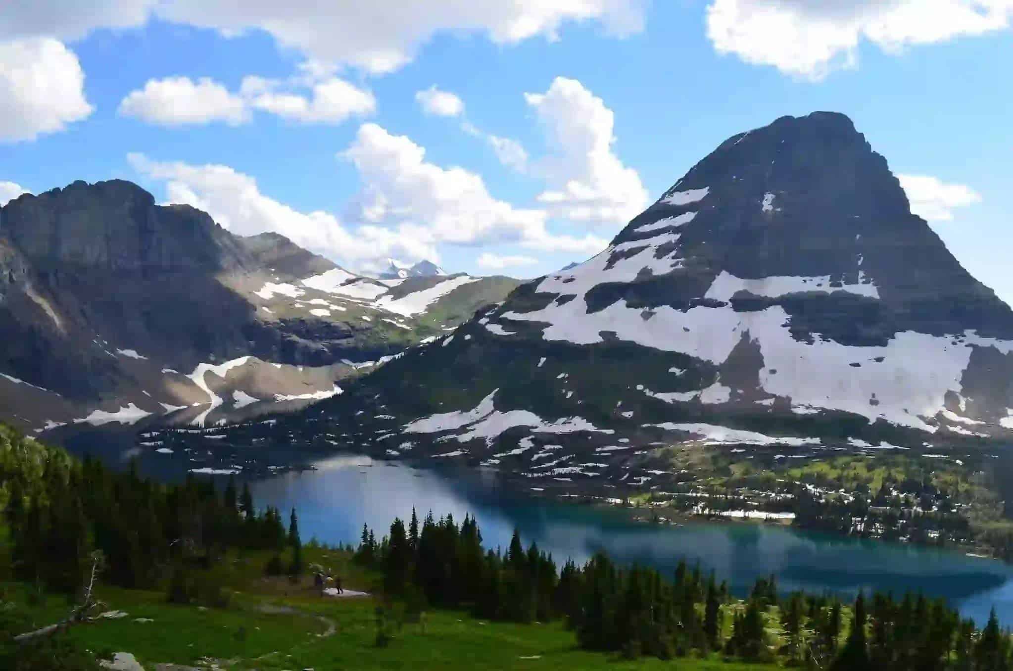 Hidden Lake overlook in Glacier National Park