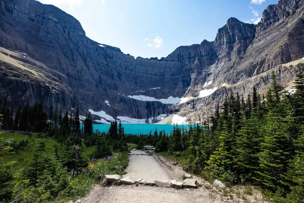 Iceberg Lake Best lakes in glacier national park